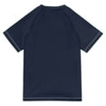 thumbnail image 6 of FORMRS Boys Rash Guard Short Sleeves Swim Shirt Quick Dry UPF 50+ Sun Protection, Sizes 3-12T, Blue Christmas Light, 6 of 6