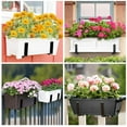 thumbnail image 6 of Tnobhg Deck Railing Adjustable Planter Box Bracket Strong Load-bearing Rustproof Corrosion Resistant Universal Window Box Bracket Flower Box Holder, 6 of 7