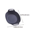 thumbnail image 3 of Danhjin Omelette Nonstick Pan Stainless Steel Pan Omelette Pan Nonstick Deepening Multifunctional Mini Frying Steak Small Frying Pan Kitchen Gadgets, 3 of 6