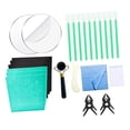 thumbnail image 4 of Milaget Trading Card Cleaning Kit Acrylic Plates with Roller Clips Restoration Tools, 4 of 9