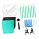 thumbnail image 4 of Kit de de tarjetas coleccionables para tarjetas deportivas: pinzas, alfombrillas con rodillo, kit de limpieza y herramientas, 4 of 9