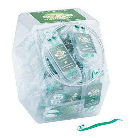 Scope Outlast 2Pk. Minibrush Fishbowl - Dental Hygiene Products and Supplies - 36 per (Best Dental Hygiene Products)