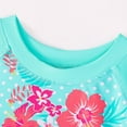 thumbnail image 6 of Esaierr Girls Swimsuits Short-Sleeved Shorts 2 Piece Printed T-Shirt Bathing Suit for 4-12Y, 6 of 6