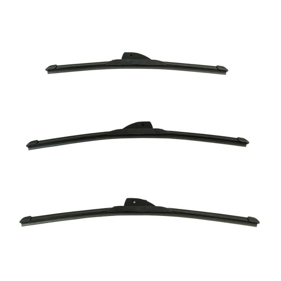 Geelife Tech Windshield Wiper Blade Front & Rear 3pc Set