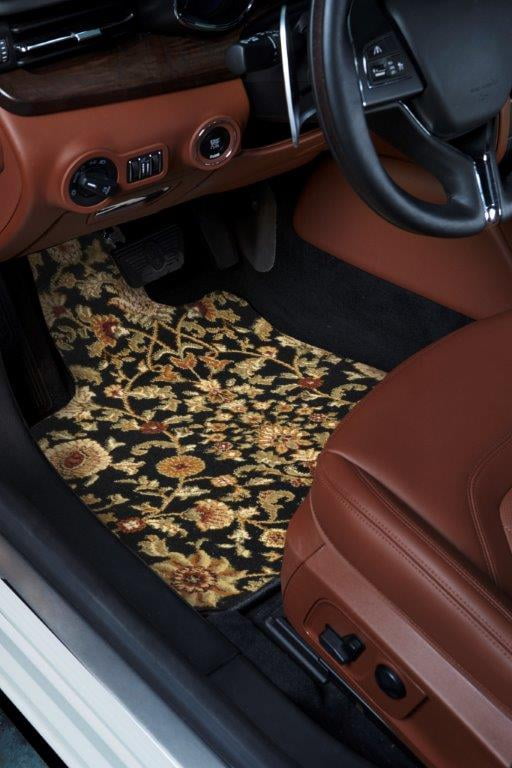 GGBAILEY Ram Pickup 2500 (Crew Cab) Black Oriental Car Mats, Custom Fit for 2010, 2011, 2012, 2013, 2014, 2015, 2016, 2017, 2018, 2019, 2020 - Driver, Passenger & Rear Carpet Car Mat