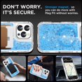 thumbnail image 2 of KOMI for iPhone 16 Pro Case with Magsafe Bling Glitter for Women Girls Cute Shiny Sparkle,Heavy Duty Durable 3-Layer Military Grade Shockproof/DropProof Protective Cover for iPhone 16 Pro 6.3", 2 of 7