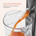 thumbnail image 4 of Peach Street Centrifugal Juicer 700W Juice Extractor Juicing Machine, 3 Wide Feeder for Whole Fruits, Vegetable, with Micro-Mesh Filter Easy to Clean, Stainless Steel, 4 of 5