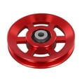thumbnail image 2 of 1 Pce Roue de Poulie de Câble Roue de Poulie pour Bloc de Poulie 75-114MM 6202RS Roulement Noir/rouge/bleu Pièces de Réparation Outils, 2 of 11