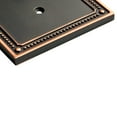 thumbnail image 5 of Franklin Brass W35059V-VBC-C Classic Beaded Single Duplex Wall Switch Plate/Cover, 3-pack, Bronze with Copper Highlights, 3 Count, 5 of 8