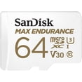 thumbnail image 2 of SanDisk HIGH ENDURANCE Video Monitoring 64GB Tarjeta de memoria MicroSDXC + adaptador SD, 2 of 2