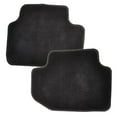 thumbnail image 3 of Ikon Motorsports Black Floor Mats for 2003-2007 Honda Accord Coupe 2Dr OE Factory Style Nylon Car Front Rear Carpets Liner 4PCS, 3 of 6