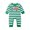 Green, variant on Christmas Newborn Baby Girls Boys Rompers Outfits Striped Toddler Cotton Clothes Long Sleeve Jumpsuits