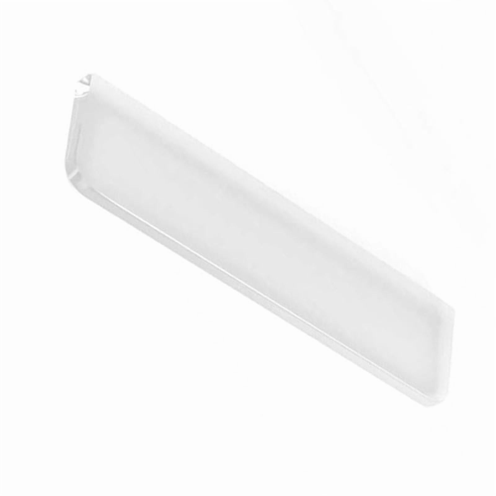 Acrylic Keyboard Wrist Rest, Frosted Comfort Pad for Typing Efficiency, 61 87 104Keys, Non Slip Base