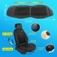 thumbnail image 3 of Practisol 12V Cooling and Heated Car Seat Cover Cooling Car Seat Cushion Ventilated Seat Heater Cooler Massage Seat Cushion with Heat Winter Summer Use, 3 of 9