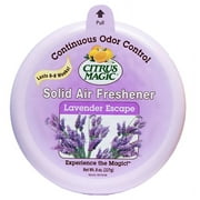 Citrus Magic Odor Absorbing Solid Air Freshener, Lavender Escape 8oz