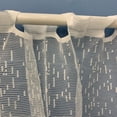 thumbnail image 4 of Cortinas de café bordadas JAMW para cocina cenefa ventanas 36x18 pulgadas, 4 of 5