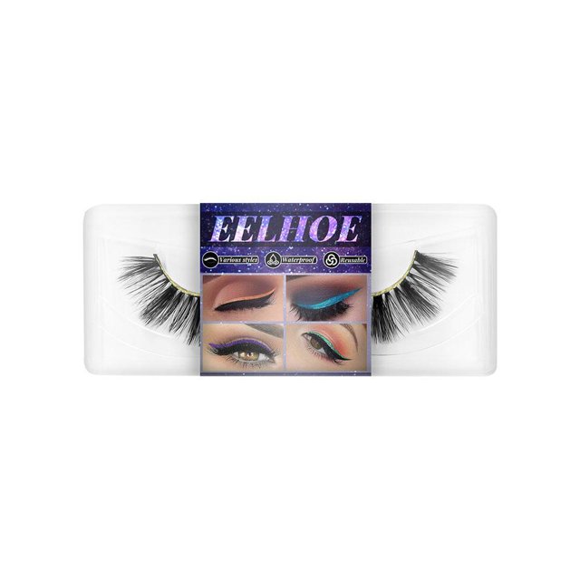 Delineador De Ojos Reutilizable Y Adhesivos Para Pestañas Color Impermeable Reutilizable Delineador De Ojos Adhesivos Para Pestañas Fácil De Usar Y Quitar Guardurnaity CE007895-04