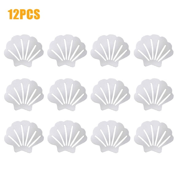 Ruibeauty 12Pcs Anti Slip Bath Grip Stickers Non Slip Shower Strips Pad Floor Safety Tape