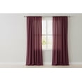 thumbnail image 4 of Solid Poplin Window Curtain or Photography Backdrop 58" Wide - Burgundy, 4 of 5