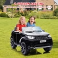 thumbnail image 4 of Licensed Land Rover 12V Ride-On Car, 2-Seater with Remote Control & LED Lights, 4 of 7