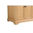 thumbnail image 4 of Elegant Decor Franklin 36" Single Bathroom Vanity with Backsplash - Natural Wood, 4 of 15
