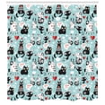 thumbnail image 3 of Ambesonne Cat Shower Curtain, Kitties Love Daydreaming, 69"Wx84"L, Multicolor, 3 of 3
