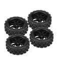 thumbnail image 4 of Rdeghly 4pcs/set Racing Off-Road Vehicle Tires Rubber Tyre Wheel Rim for RC 1:10 Car Part, 110 Racing Car Tires Tyres, RC Racing Car Tires, 4 of 8