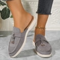 thumbnail image 4 of CHICVOMEY Clogs for Women Dressy Mules & Clogs Comfortable Pointed Toe Slingback Mules Flats Business Casual Slip On Backless Mules for Women, 4 of 7