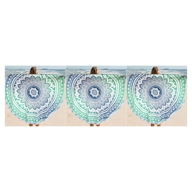 Yuarrent Mantel de gasa de color Fader, toalla de playa, tapete Type5 NO5 Yuarrent CBP076964