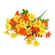 thumbnail image 1 of Floricultura al aire libre 28 cabezas de orquídeas saltarinas 7 flores decorativas de seda Flores pequeñas frescas de plástico, 1 of 2