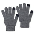 thumbnail image 4 of EvridWear Women Girls 3 in 1 Touchscreen Fall Winter Gloves Set (One Size, Heart, Gray), 4 of 6