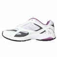 thumbnail image 4 of Womens Dr. Scholl's Curry Walking Tenniese Shoes - White Purple, 4 of 6