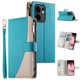 thumbnail image 1 of Funda cartera GANGXUN para OPPO Reno 13F , cuero PU con tarjetero, cremallera, correa de mano, soporte y protección 804°, 1 of 6