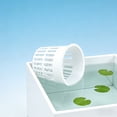 thumbnail image 5 of Plastic Garden Mesh Net Pot Hydroponic Basket Planting Nursery Grow Supplies, 11cm/4.3inch Wide Mouthed Hydroponic Growth For Soilless Of Root Controlled Seedlings,White, 5 of 5