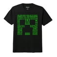 thumbnail image 2 of Bioworld Youth Boys Minecraft Creeper Graphic T-Shirt 3pk Set- Medium, 2 of 5