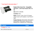 thumbnail image 2 of Engine Valve Cover Set - Compatible with 2015 - 2019 Ford Transit-250 3.7L V6 2016 2017 2018, 2 of 3