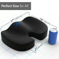 thumbnail image 3 of Everlasting Comfort Memory Foam Cushion Combo, Seat and Back Support, 3 of 11