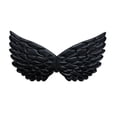 thumbnail image 1 of TQEHS Accesorio para disfraz de fiesta de alas de hada de ángel con plumas coloridas para niños Cosplay rápido Q5F7, 1 of 6