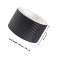 thumbnail image 2 of LOLIPPYY 1Pcs Dustproof Car Body Tape Black PVC Protector for Everyday Use, 2 of 8