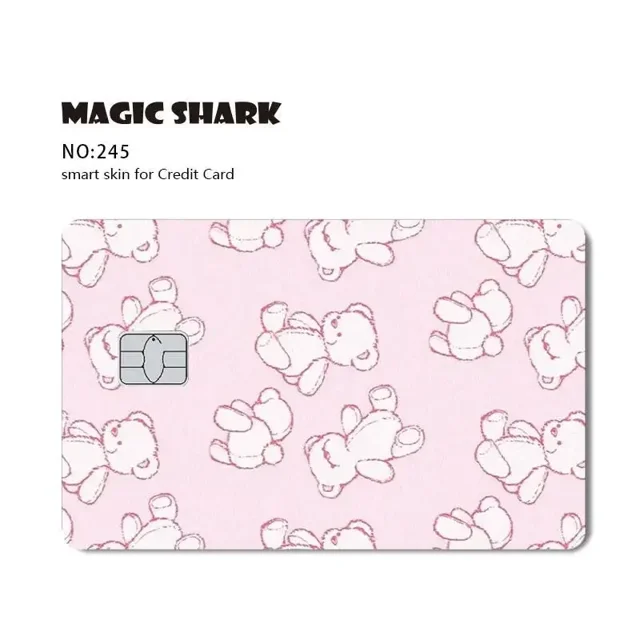 Credit Card Sticker Protective Film Anti-Scratch Transparent Adhesive