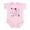 Petal Pink, variant on CafePress - I Love My Big Sister Infant Bodysuit - Baby Light Bodysuit, Size Newborn - 24 Months