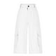 thumbnail image 3 of WILLBEST Pantalones Casuales de Lino Ajustados para Mujer, con Cintura Elástica y Cordón Ajustable para Mayor Comodidad y Estilo. Chica, 3 of 5