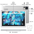 thumbnail image 7 of 2 in 1 tablet with keyboard Case Mouse Stylus Pen, Android 14 tablet,10.1 inch Wifi 6 Tablet , 6000mah Battery 8GB+64GB, Octa-Core Processor Work tablet, GPS Dual WIFI, 7 of 7