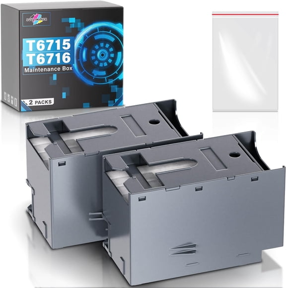 Caja de mantenimiento de tinta SUBLIMAKER T6715 para impresoras Epson WF