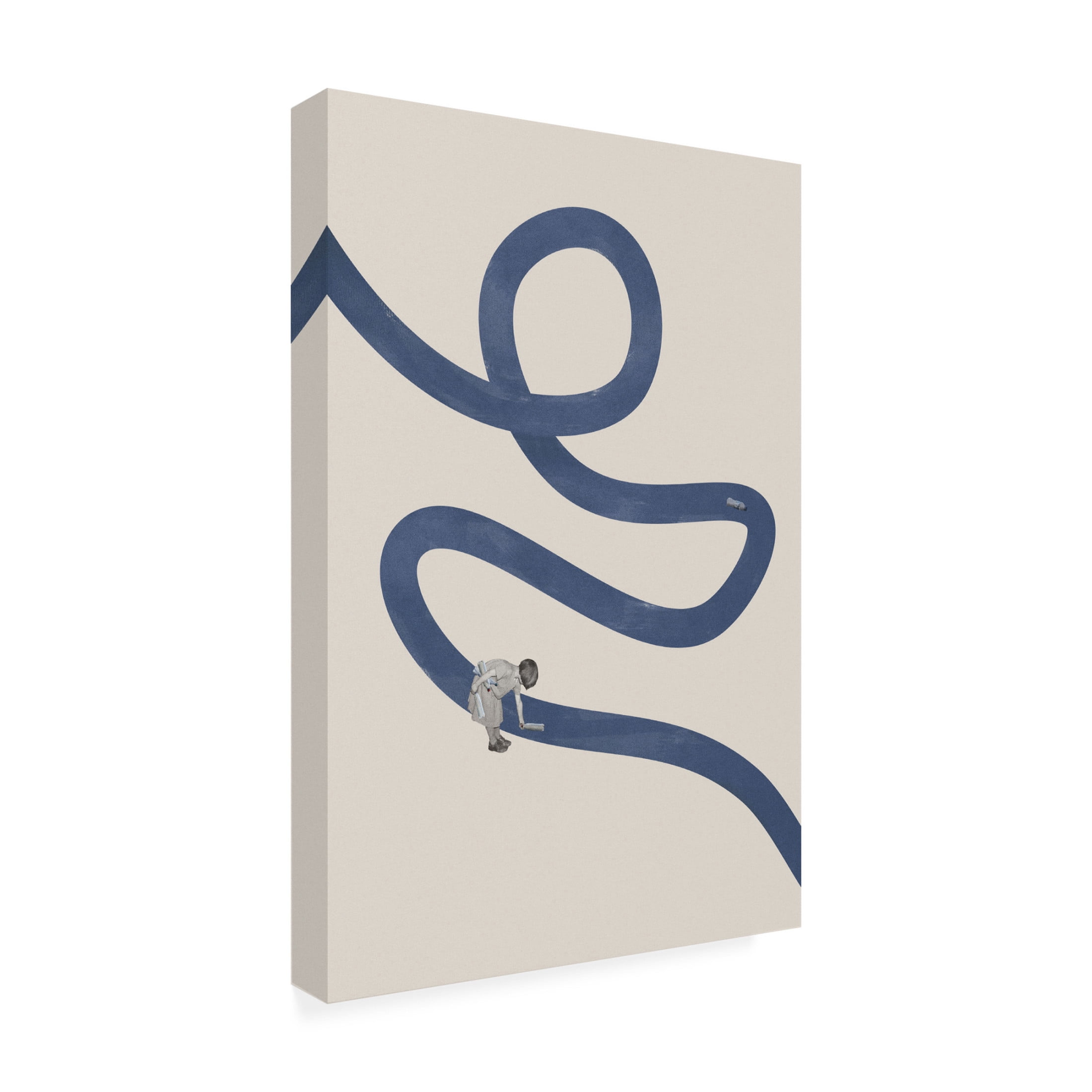 Trademark Fine Art Maarten Leon River Cleanse Canvas Wall Art