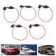 thumbnail image 4 of Fuse Holder, Inline Fuse Holder Moistureproof Dustproof Waterproof Cover 5Pcs 12V 30A Rubber Refractory For RV For Car For Boat ANGGREK Otros, 4 of 8