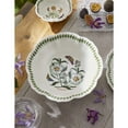 thumbnail image 5 of Portmeirion Botanic Garden Lotus Blossom Bowl, Set of 4 - Manchineel Tree Motif, 9-Inch Porcelain Bowls for Soup, Salad & Fruit, Microwave & Dishwasher Safe Botanical Tableware, 5 of 5
