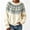 White1, variant on Fair Isle Sweater Women Plus Size Norwegian Winter Cozy Snowflake Holiday Sweaters Graphic Sweater Cute Fall Embroidered Trending Clothes Nordic Sweaters Crew Neck Vintage