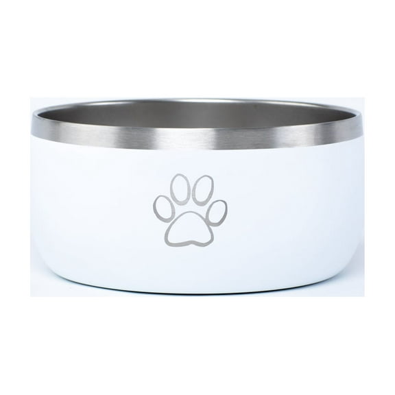 Good Life Gear Pet Water Bottle, 3-inch Height, 13.2 Ounces, Powder Coat White, Single