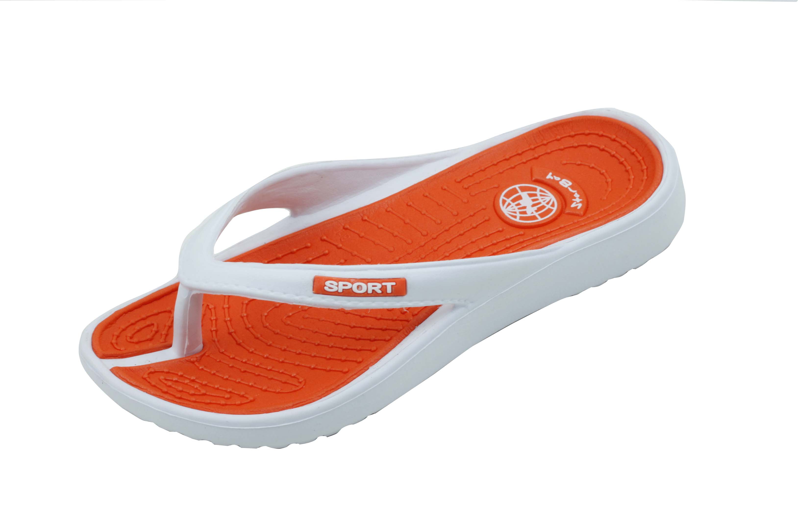 Shoes Sandals Flip-Flop Sandals Zara Flip-Flop Sandals light orange casual look 